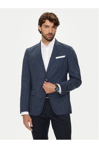 BOSS Jachetă bărbătească 50521645 bleumarin