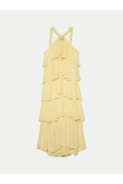 Vero Moda Rochie de seară pentru femei 10295237 Galbenă
