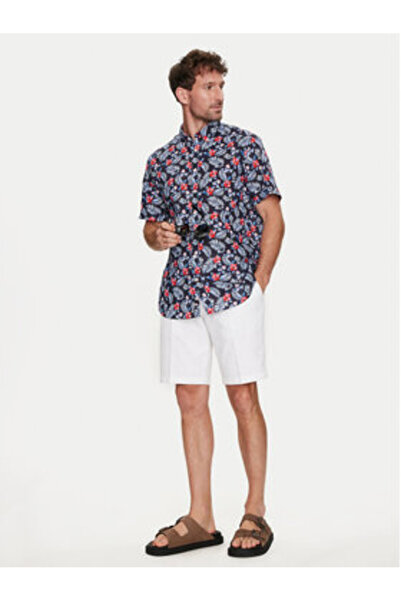 BUGATTI Cămașă bărbătească 9450 58333A Bleumarin