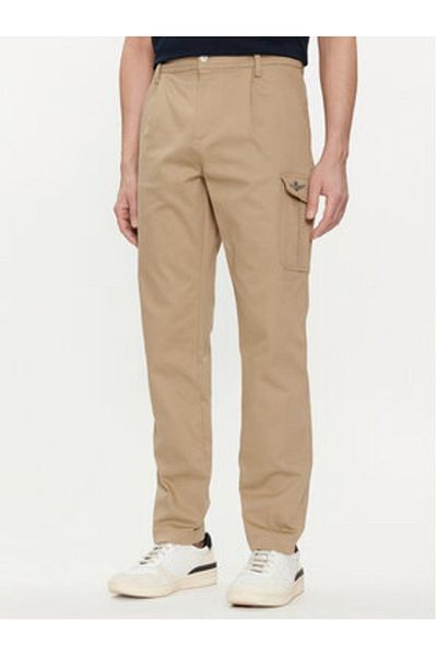 Aeronautica Militare Men's fabric trousers 241PA1579CT3247 Beige