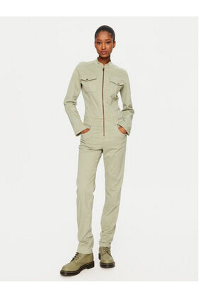 Aeronautica Militare Women's Jumpsuit 242TU138DCT3419 Green