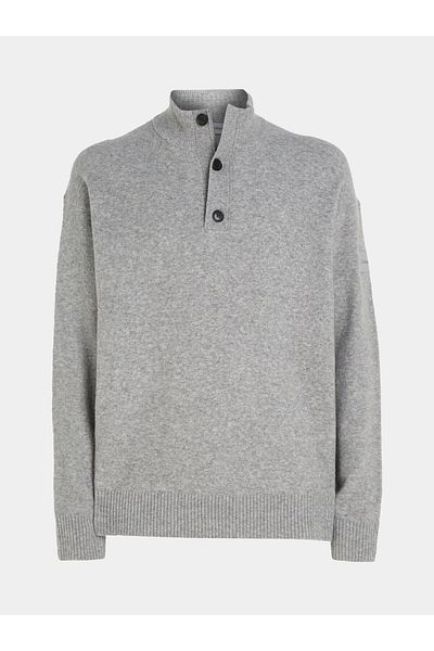 Calvin Klein Men's Sweater K10K111960 Gray