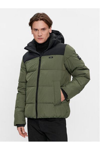 Calvin Klein Geacă de iarnă pentru bărbați Calvin Klein K10K112227 Verde