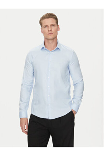 Calvin Klein Cămașă bărbătească K10K114316 Albastră