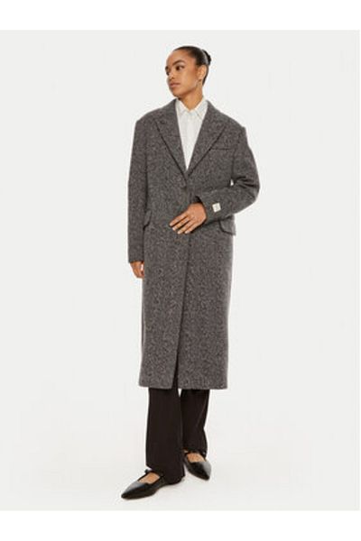 Calvin Klein Women Wool Coat K20K207710 Gray