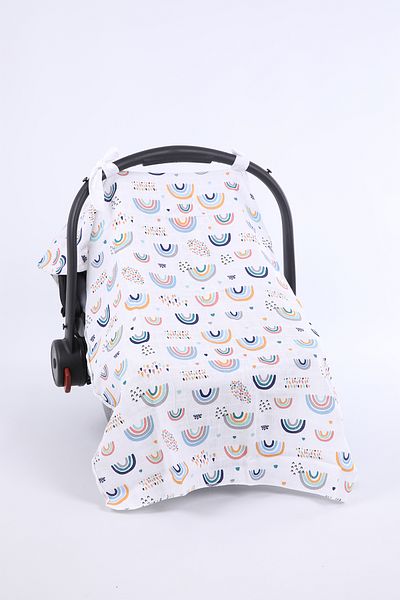 Begisa Baby Carriage Stroller Cover Rainbow Pattern 455