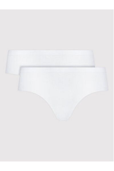 Puma Set de 2 perechi de chiloți clasici pentru femei 935023 Alb