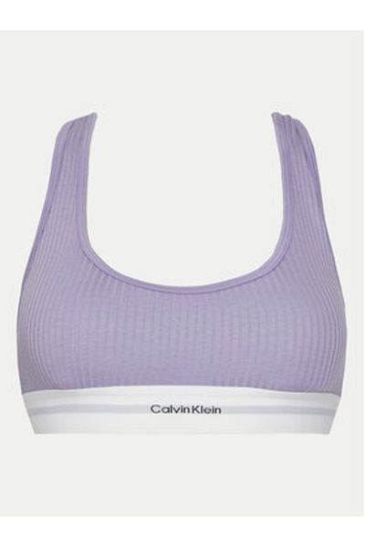 Calvin Klein Sutien Calvin Klein pentru femei, culoare mov, LV00QF8018