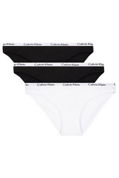 Calvin Klein Set de 3 perechi de chiloți clasici Calvin Klein Underwear pentru femei 000QD3588E Colorați