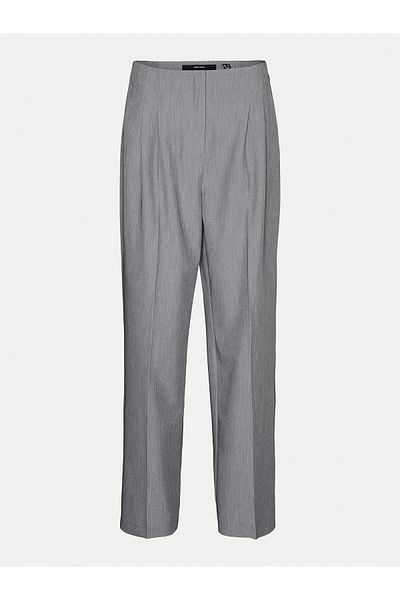 Vero Moda Women's Fabric Trousers 10323447 Gray