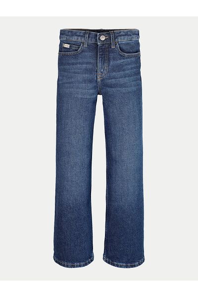 Calvin Klein Jeans Blugi pentru fete IG0IG02710 Bleumarin