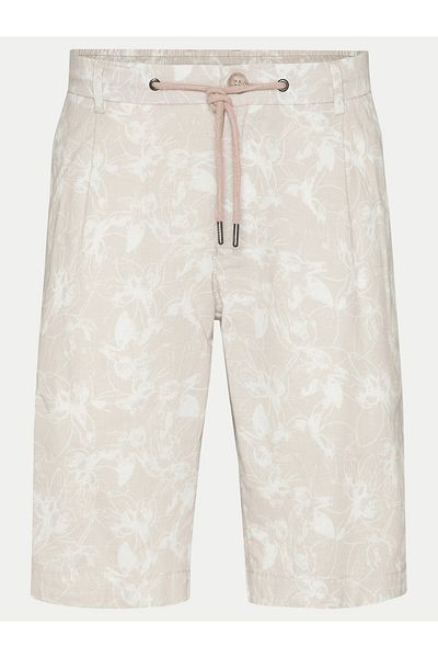 BUGATTI Pantaloni scurți din material textil pentru bărbați 1949 56416A bej