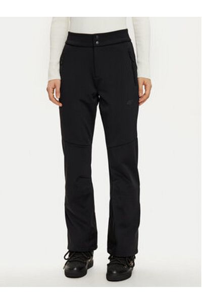 4F Women's Ski Pants 4FWAW24TFTRF706 Black