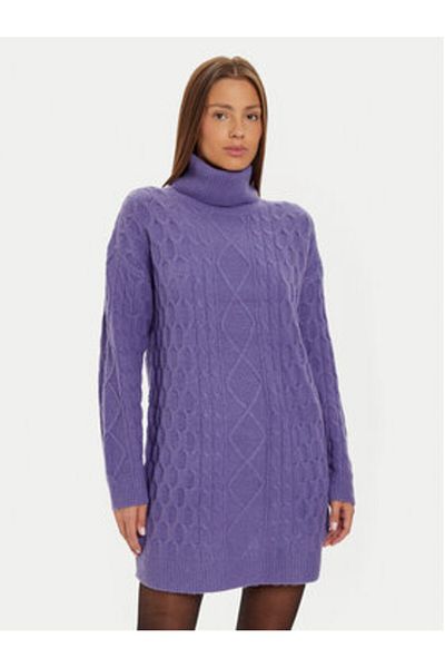 Brave Soul Rochie tricotată pentru femei LKD-248SINBYB violet