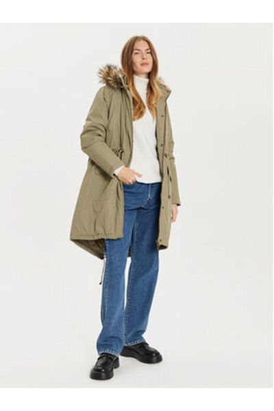 Brave Soul Parka de damă LJK-GREGORY Kaki