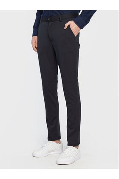 Blend Pantaloni din material textil pentru bărbați 20711182 Bleumarin