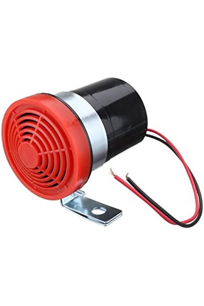 Generic بوق سيارة عالمي 12-24 فولت 105 ديسيبل، تحذير، صوت صفارة احتياطية، إنذار صوتي تلقائي