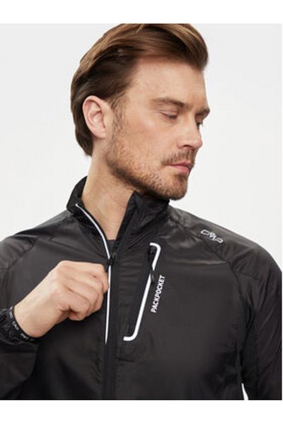 CMP Men's Running Jacket 3C46777T Black
