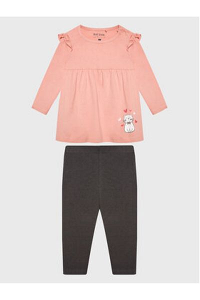 Blue Seven Girl Dress and Leggings Set 966005 Pink