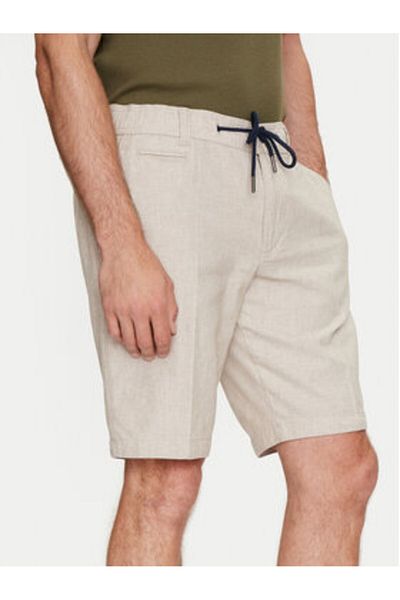 BUGATTI Pantaloni scurți din material textil pentru bărbați 4029 56419A bej