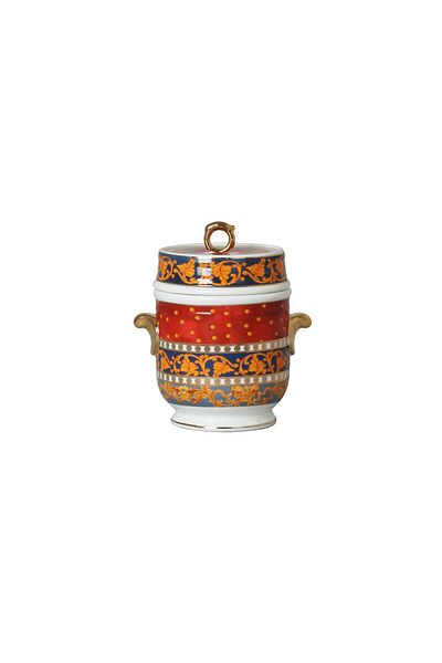 Lucky Art Clarissa Bone Jar with Handle 16cm
