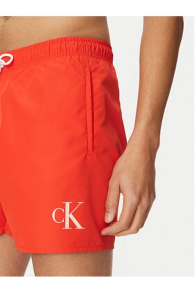 Calvin Klein swimwear Men's Swim Shorts KM0KM01101 Red