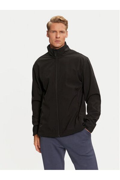 4F Mens Softshell Jacket 4FWAW24TSOFM284 Black