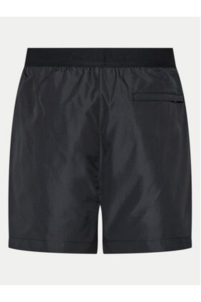 Calvin Klein Pantaloni scurți de baie pentru bărbați KM0KM01084 Negri