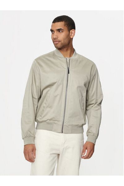 Calvin Klein Mens Bomber Jacket K10K113496 Beige