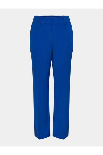 YAS Pantaloni din material textil pentru femei 26030744 albaștri
