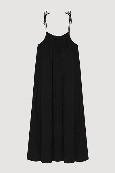 Quzu Rochie Maxi Sling Neagra