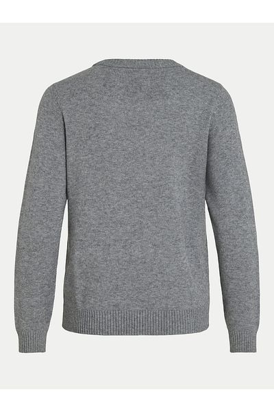 VILA vila Women's Sweater 14054177 Gray