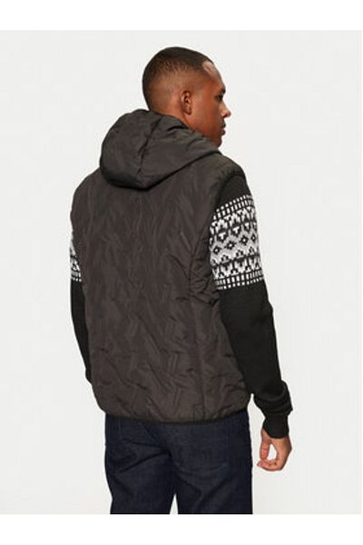 Brave Soul Men's Vest MJK-INFERNO Gray