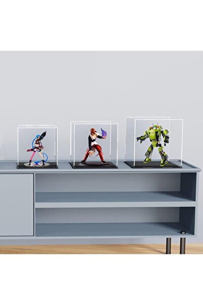 Generic 12 Inch Acrylic Case for Display, Clear Display Acrylic Box for Collectibles