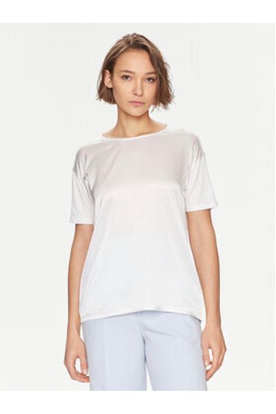 BOSS Women's T-Shirt 50457656 Ecru