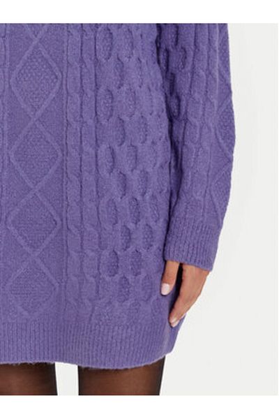 Brave Soul Rochie tricotată pentru femei LKD-248SINBYB violet