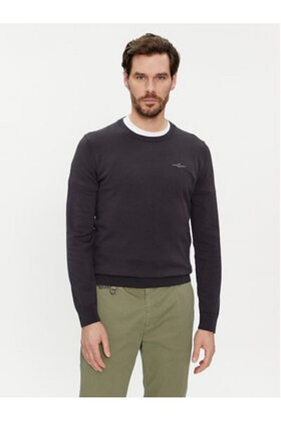 Aeronautica Militare Men's Sweater 241MA1488L506 Gray