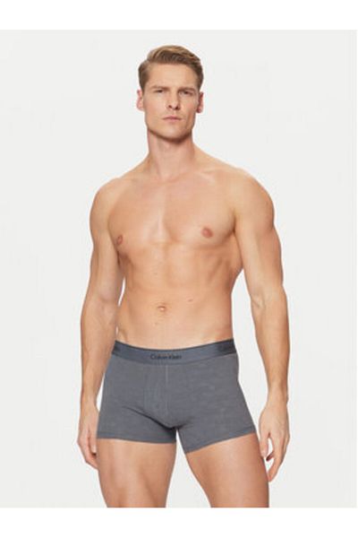 Calvin Klein Pantaloni scurți boxer pentru bărbați Calvin Klein Underwear 000NB4068A Gri