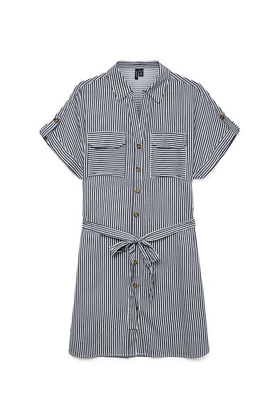 Vero Moda Rochie tip cămașă pentru femei 10325828 bleumarin