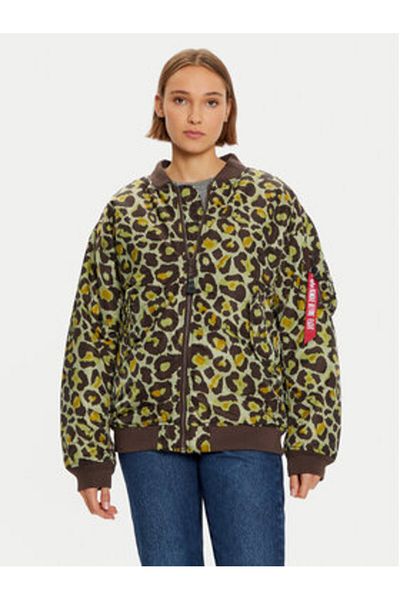 Alpha Industries Women's Bomber Jacket 108010C Green