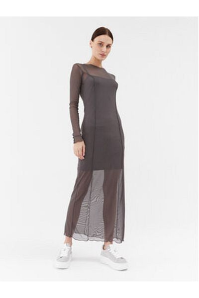 Brave Soul Women's Casual Dress LDRJ-225DAISIE Gray