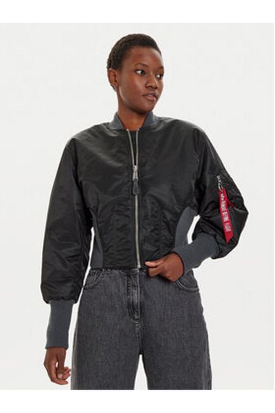 Alpha Industries Geacă bomber pentru femei 148003 neagră