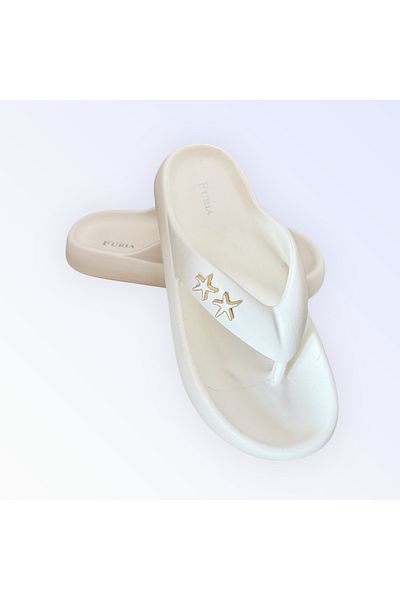 FURIA SHOES شبشب إيفا فليب فلوب مرصع بالأحجار