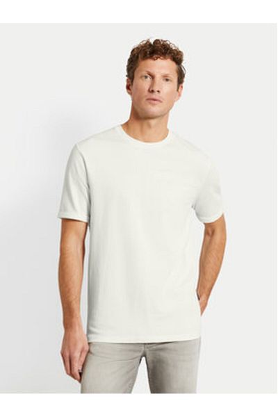 BUGATTI Men's T-Shirt 8350 55024A White
