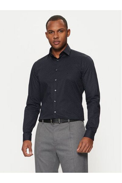 Calvin Klein Cămașă bărbătească K10K113846 bleumarin