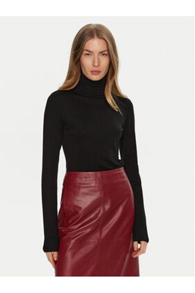 Access Fashion Women's Turtleneck 44-8074 Black