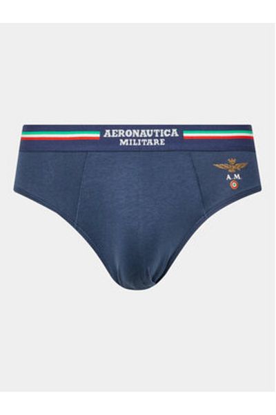 Aeronautica Militare Men's Set of 2 pairs of briefs AM1USL001 Navy blue