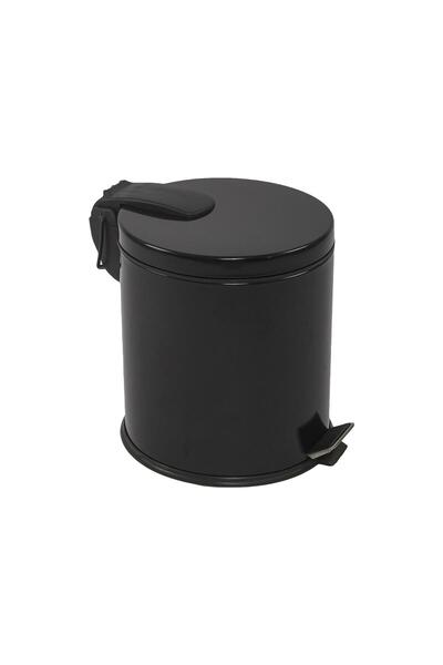 Eforeca Pedallı Çöp Kovası Siyah 20 Lt