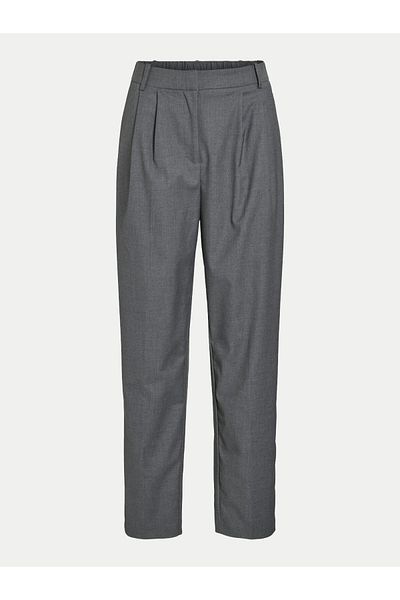 VILA Women's Fabric Trousers 14101013 Gray