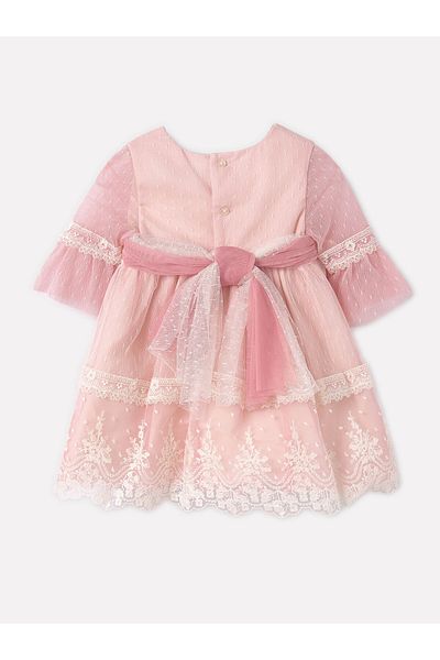 Abel & Lula abel lula Girl Elegant Dress 5014 Pink